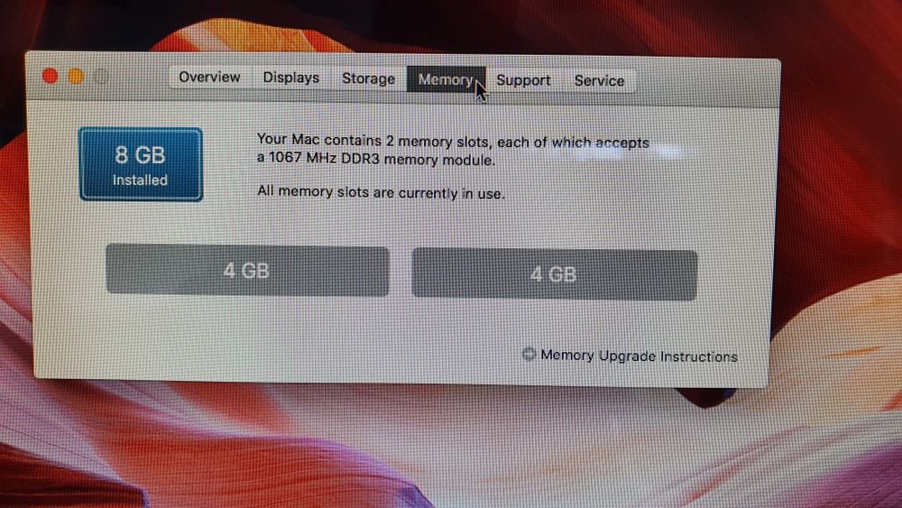 iMAC 20'' 8Gb ram