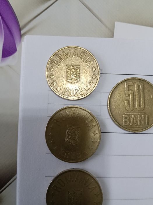 Monezi colecție 50 bani