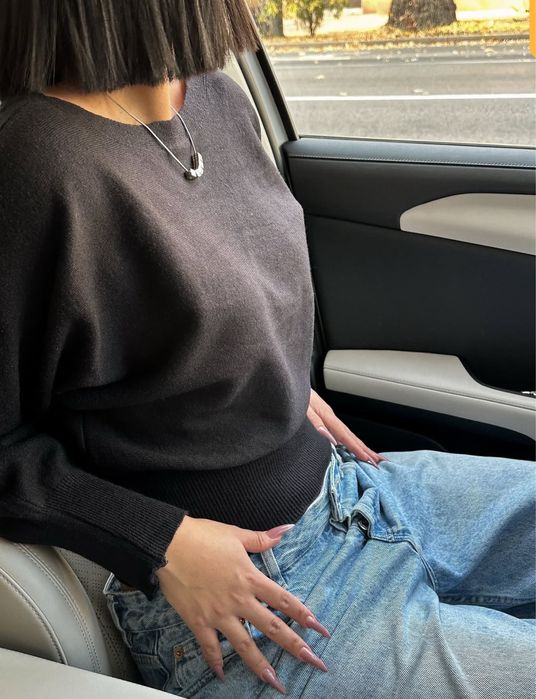 Кофточка лодочка