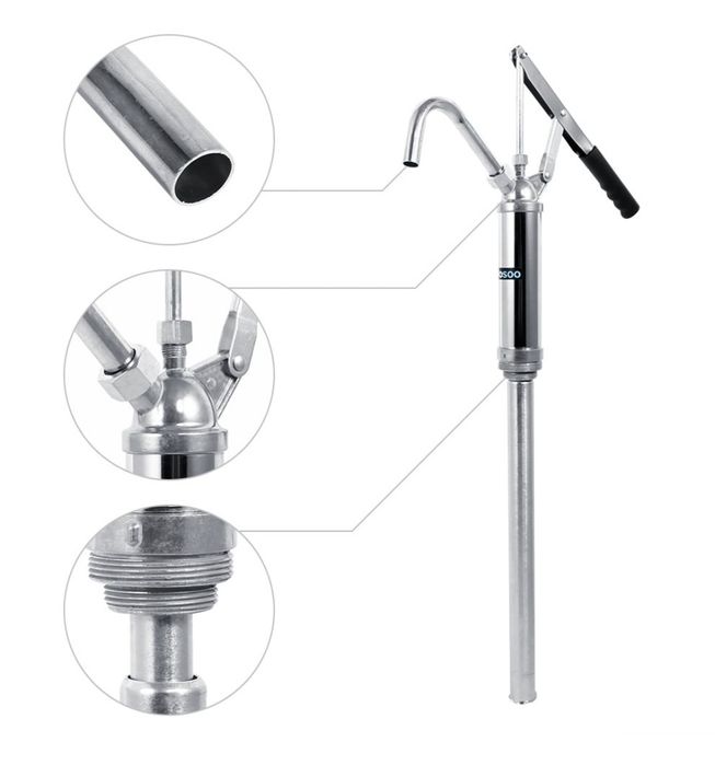 Ручной масляный насос и солярка