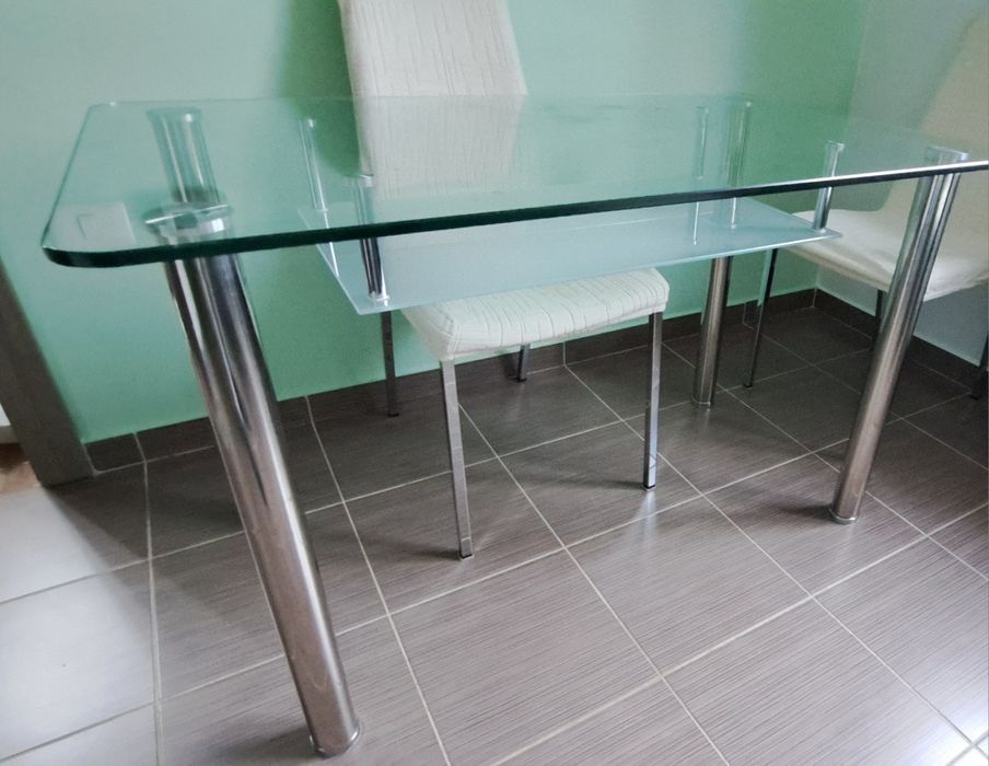 Vand masa de bucatarie sticla