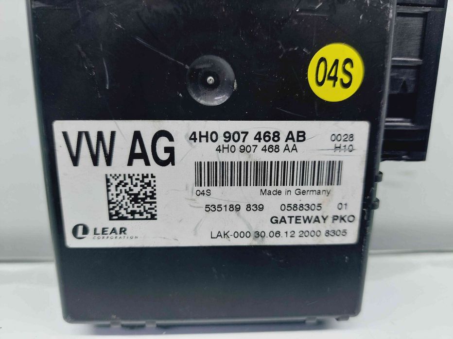 Modul CAN Audi A8 D4 (4H2, 4H8, 4HC, 4HL) [Fabr 2009-2018] 4H0907468A