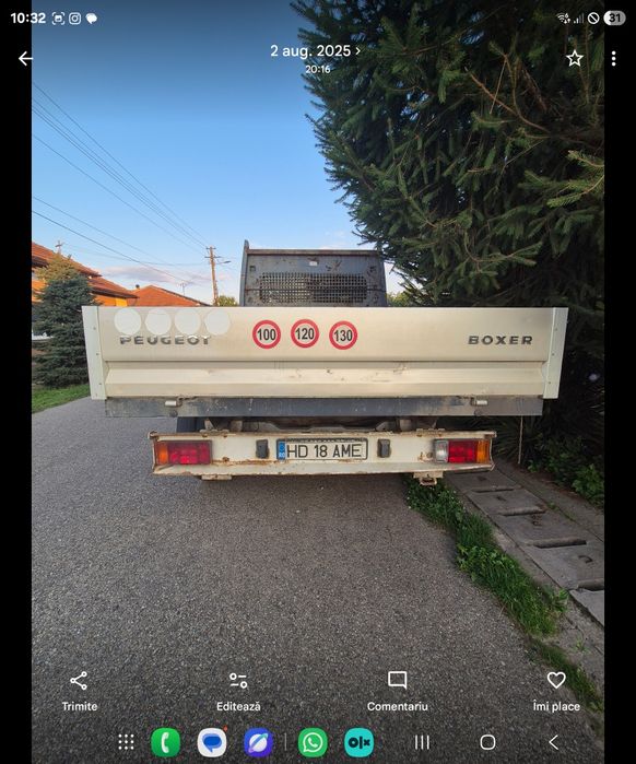 Peugeot boxer  Autoutilitara 3.5t