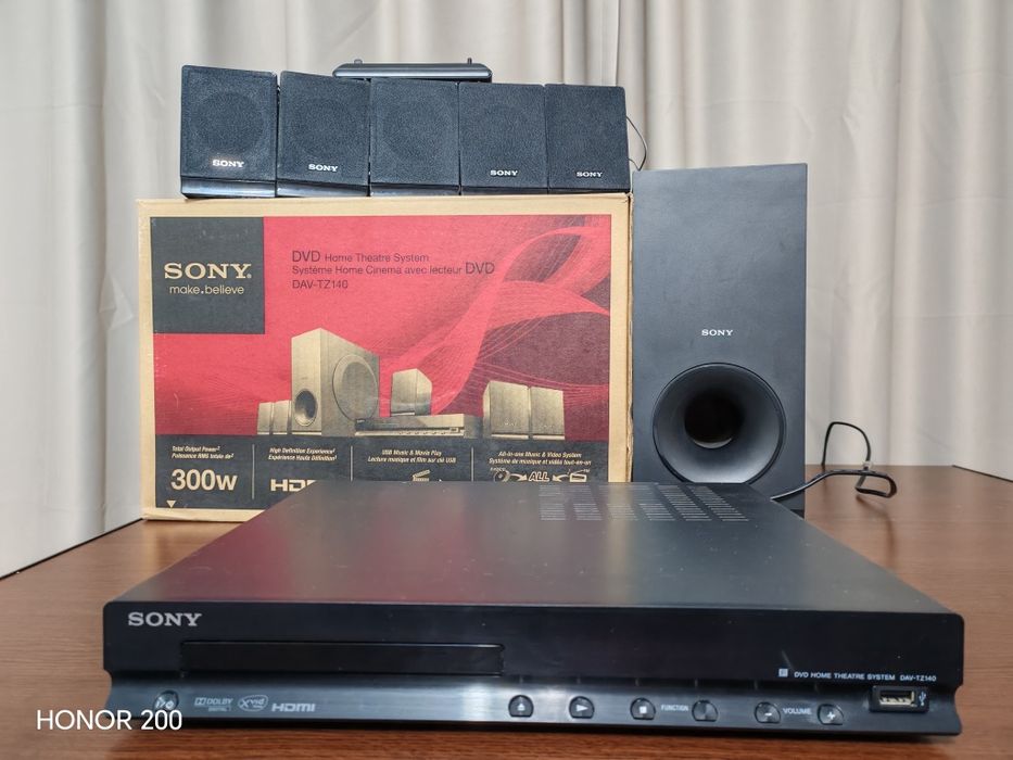 Sistem audio Sony 5.1, 300W, HDMI, DVD – stare foarte bună