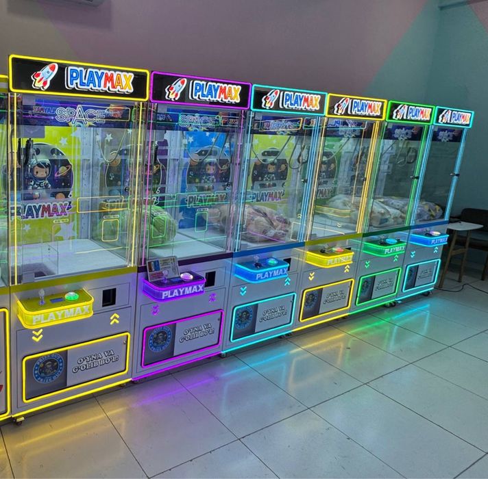 Kran, xvatayka, tayyor biznes, oyinchoq yutadigan.