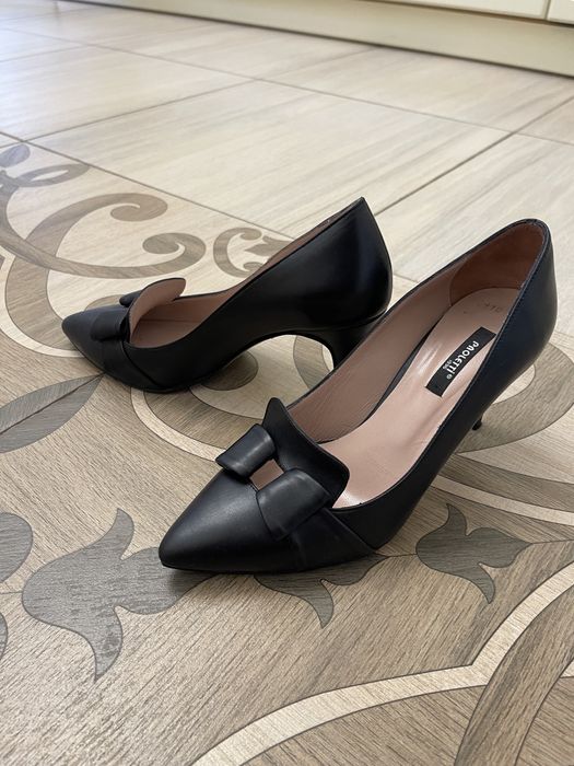 Кожаные удобные туфли