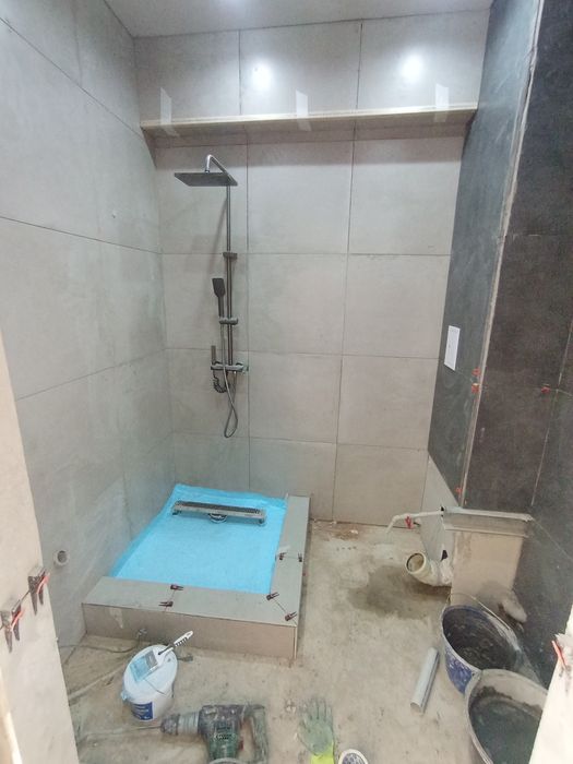 кафель жабыстрамыз душевой до ключя