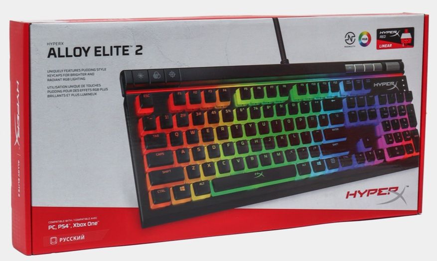 Продам Клавиатуру HyperX Alloy Elite 2 RGB