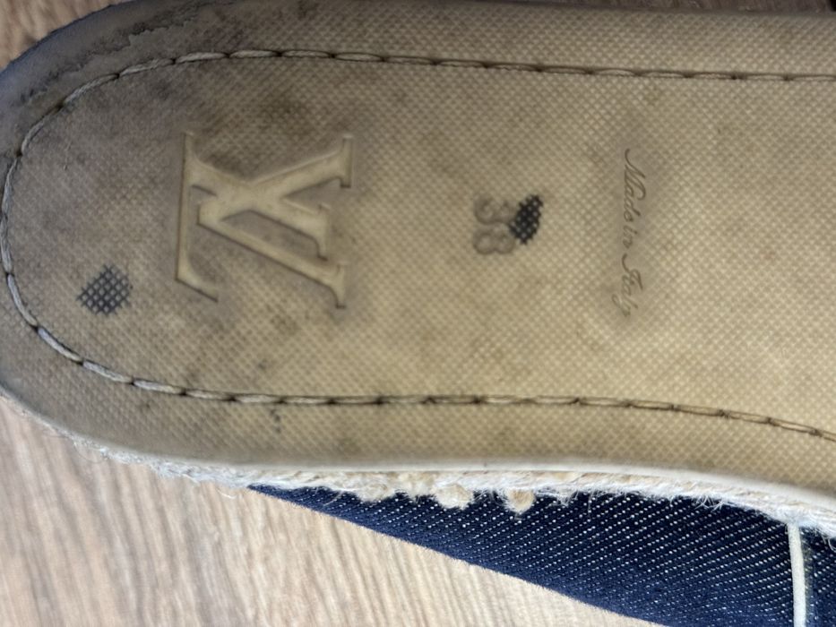 Эспадрильи Louis Vuitton. Оригинал