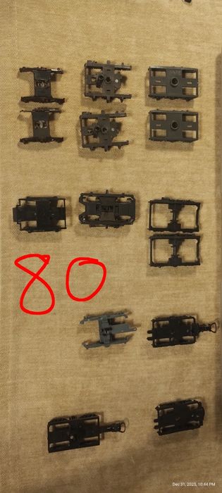 Piese, accesorii trenulețe scara 1/87