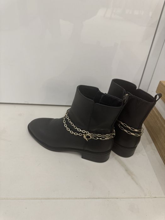 Кожени боти Тамарис размер 37