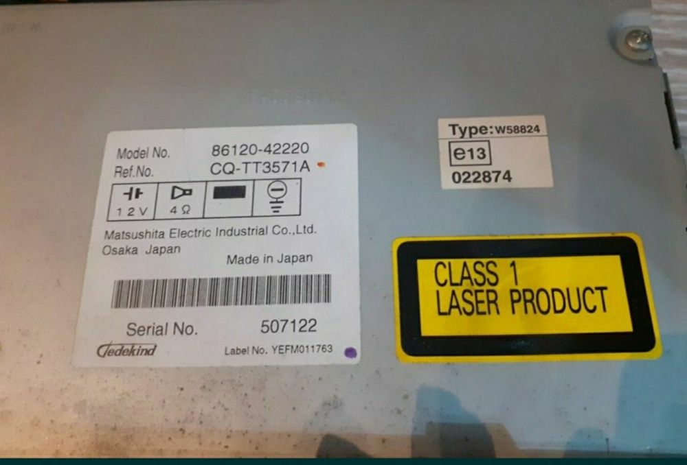 Оргинално CD за Рав4 2008г.