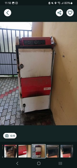 "65KW"Cetrala termica lemne cu gazificare