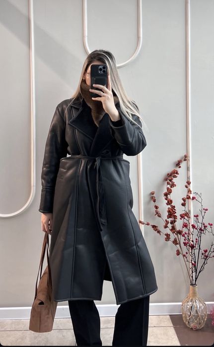 Новая дубленка женская