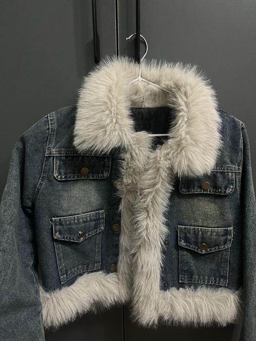 Джинсовка утепленная с мехом