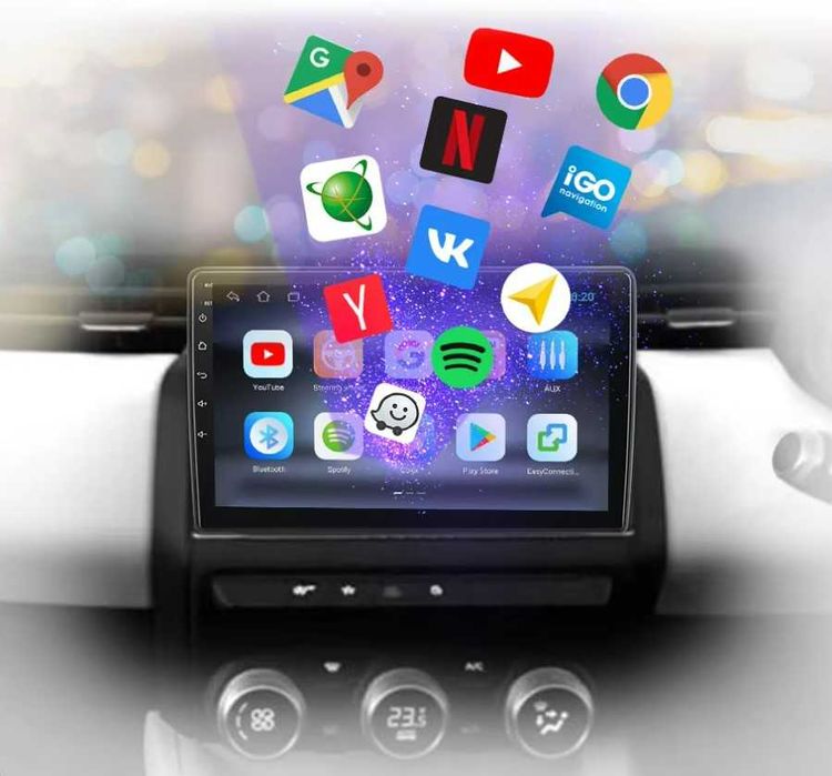 Navigatie Android Renault CLIO 5 , Carplay Android Auto + Camera