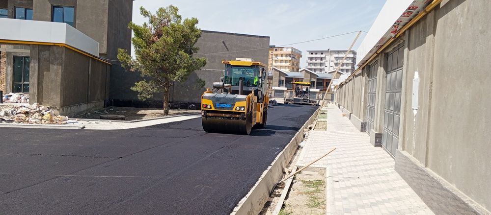 Латок мантаж Каток хамда асфальт хизмати...