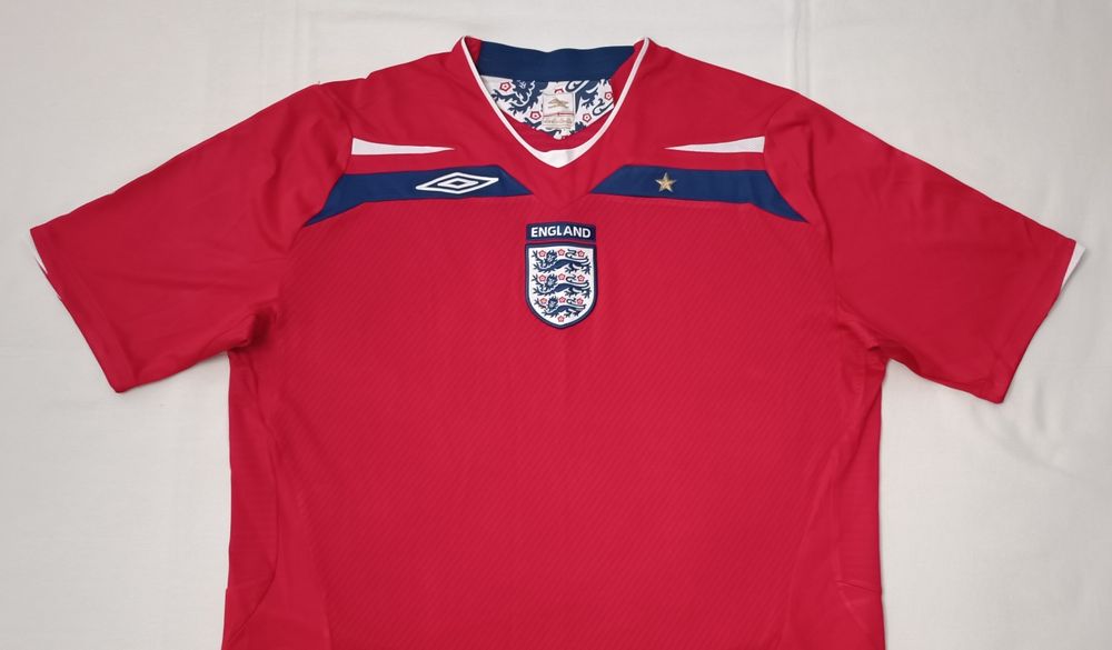 Umbro England 2008/10 Away Jersey оригинална тениска XL Умбро Англия