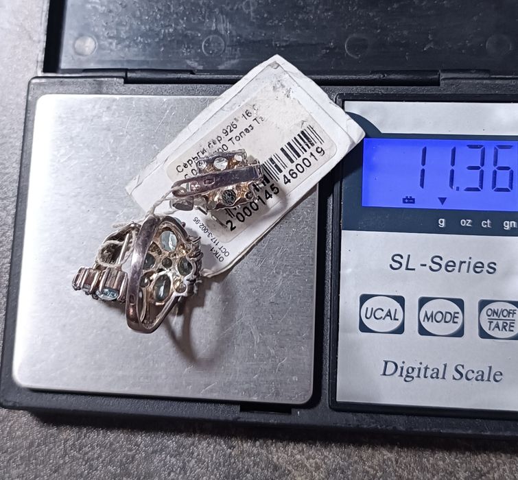 Серебряный комплект 925 проба с натуральными камнями !