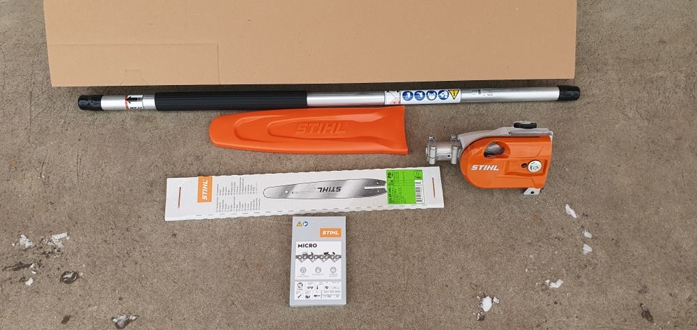 Dispozitiv combinat emondor stihl.