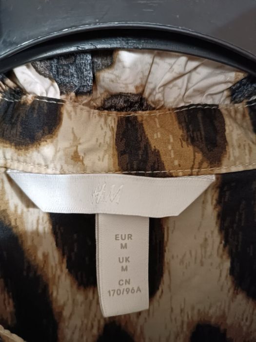 Дамска риза с животинска шарка H&M