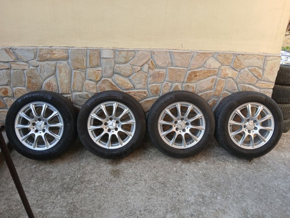 Оригинални Алу джанти 16цола за Mercedes w211-w212-E-class.w205.c-class.w204-5×112.Vito.viano