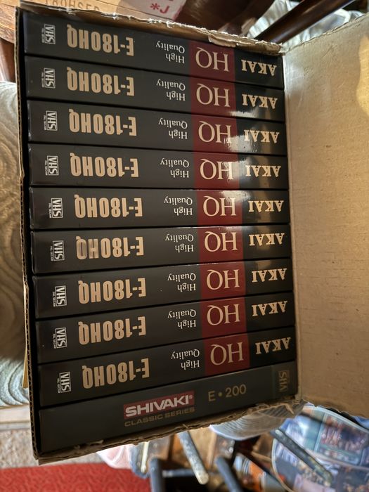 Продам Японские новые видео-кассеты “VHS”