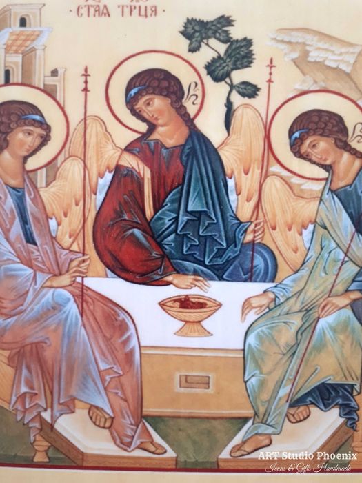 Икона на Светата Троица icona Svetata Troica