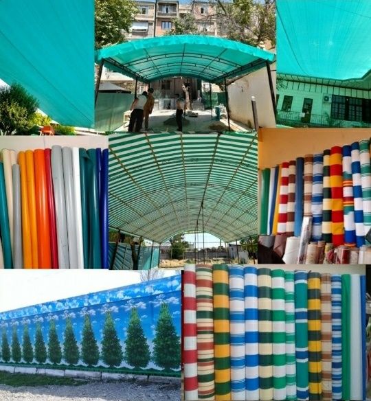 Банер тент установка Баннер сетка солнца защита установка