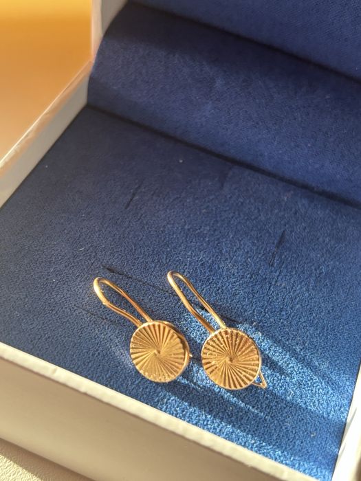 Золотые сережки