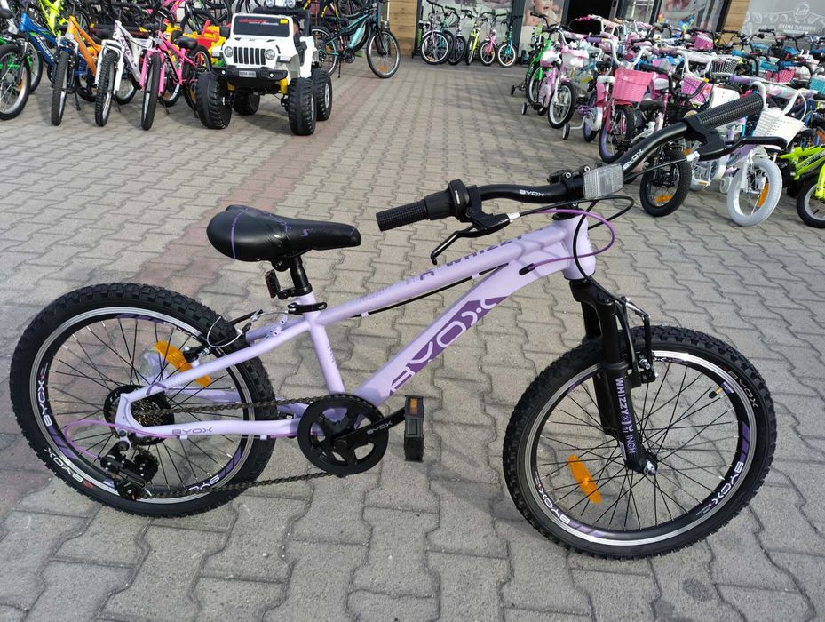BYOX Велосипед 20" WHIZZY лилав