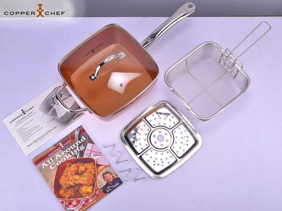 Copper Chef Pan —  сковорода с антипригарным покрытием 5 л