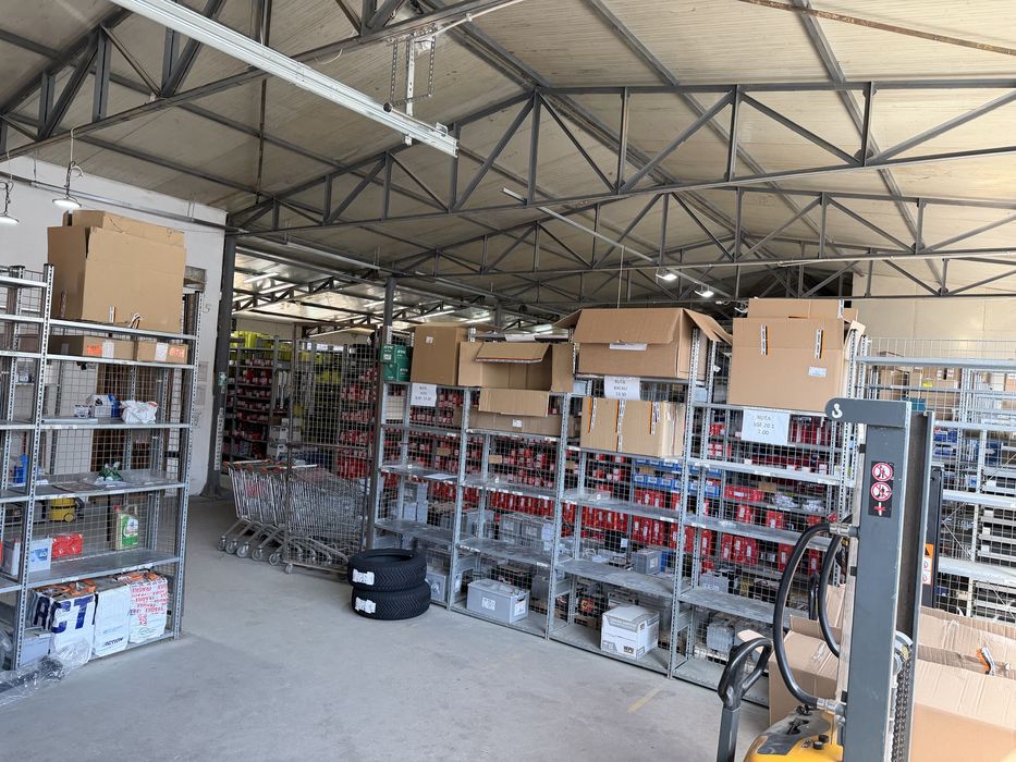 Hală 450 mp + Curte Betonată 1.400 mp | Acces TIR | Birouri | Lângă Dedeman Vaslui