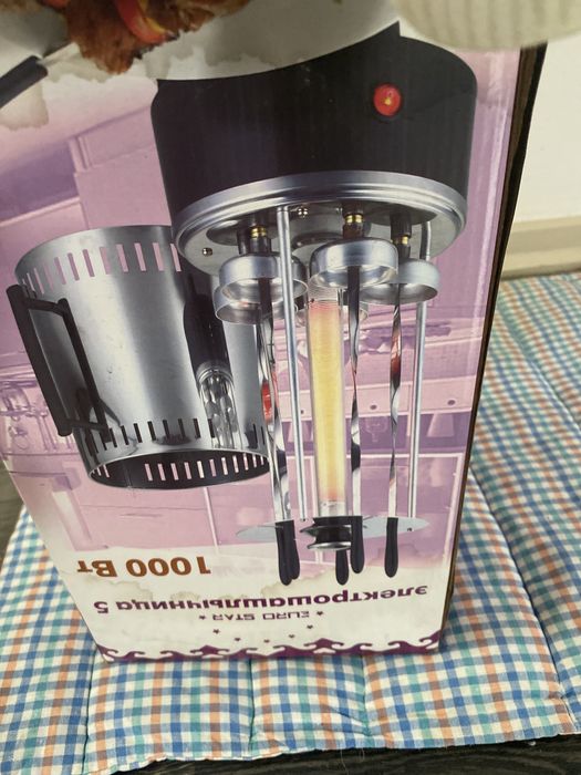 Продам электрошашлычницу