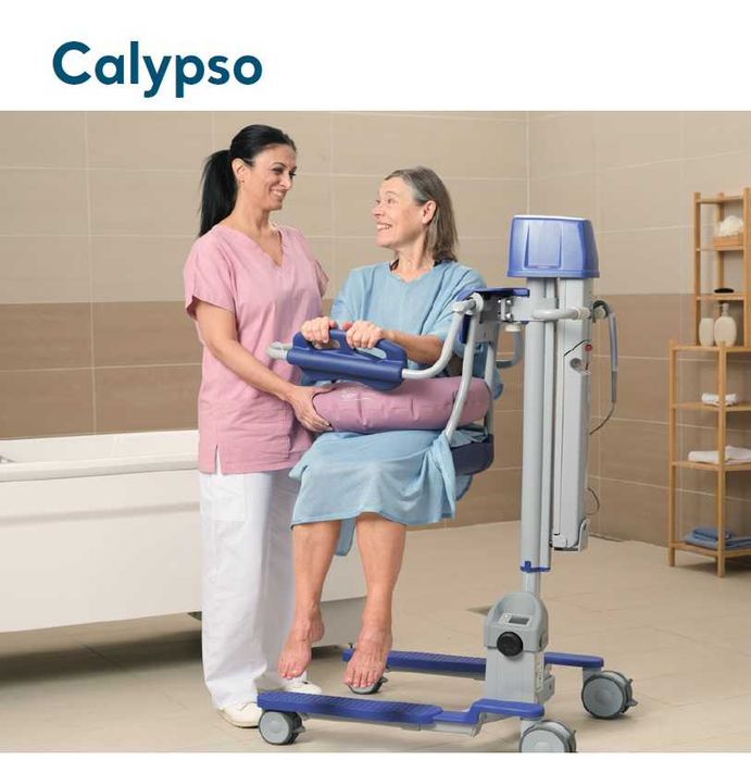 Scaun medical, cu elevator si cantar electronic, Arjo Calypso