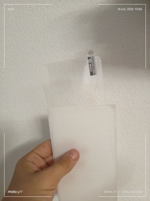 Husa Motorola Moto G57/G57 Power + Folie de protecție din sticlă