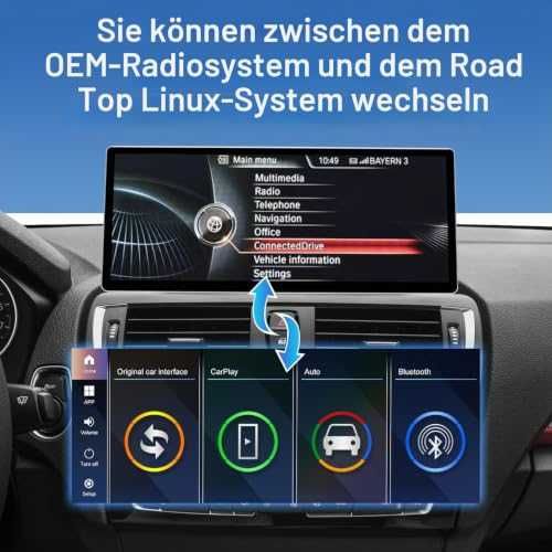 Android мултимедия CarPlay 12.3 инча за BMW 1 серия F20, F21, F22 и F23