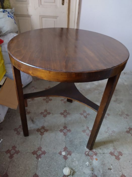 TMasa vintage din lemn/artdeco