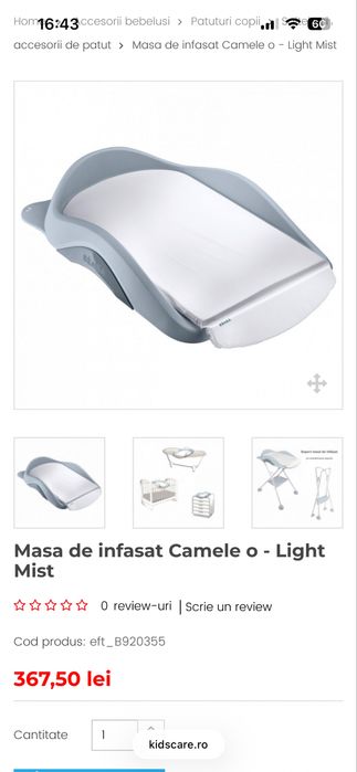 Masa de infasat BEABA