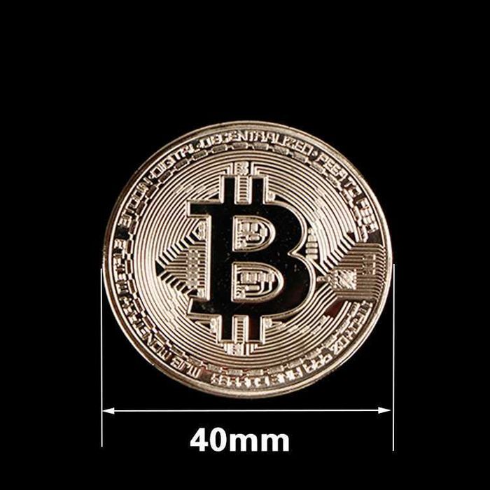 Монета Bitcoin / биткоин сувенир