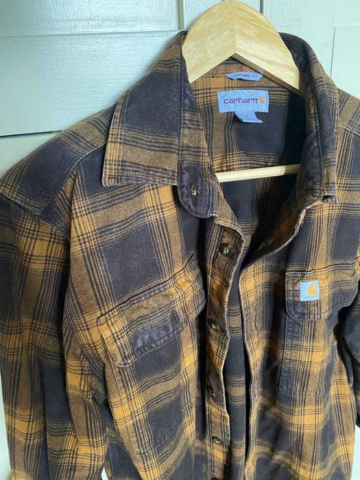 Carhartt рубашка мужская, размер S