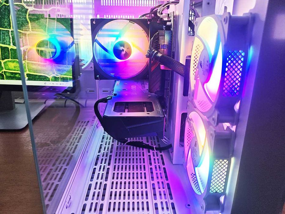 Геймърски компютър, Ryzen 5500, Rtx 3060Ti, 32gb Ram, 960gb SSD, 650W