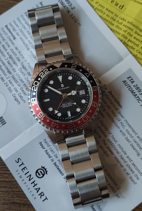 Diver 300m, Steinhart Ocean One GMT Coke