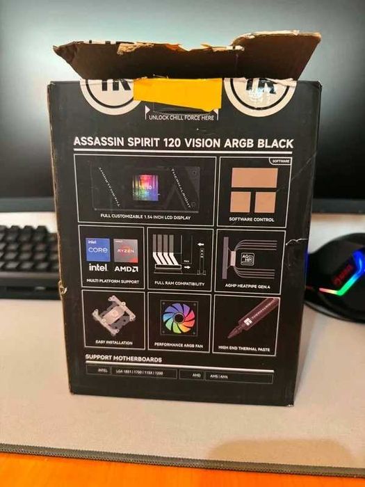 Cooler Thermalright Assasin Spirit 120 Vision ARGB Black