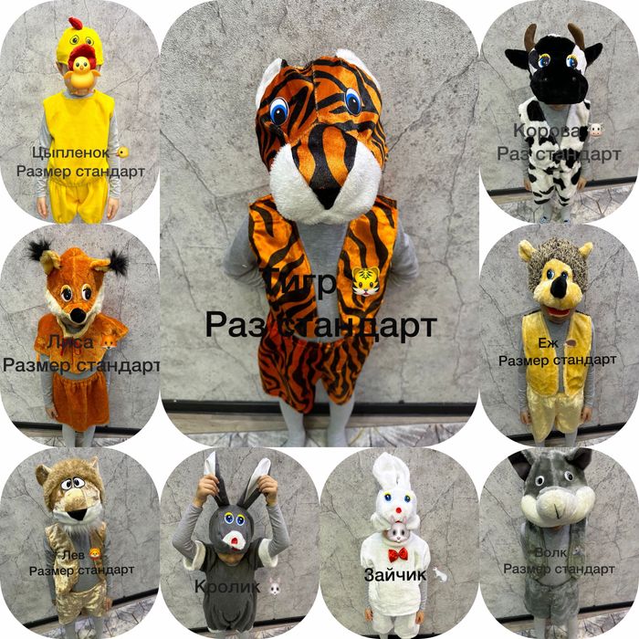 Прокат костюмов взрослых и детскийх