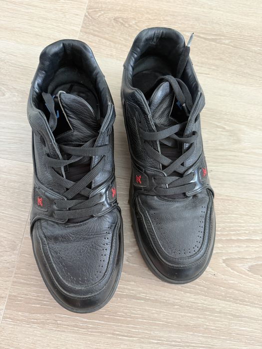 Louis Vuitton LV Trainer Black Leather – Originali / Luxury Sneakers