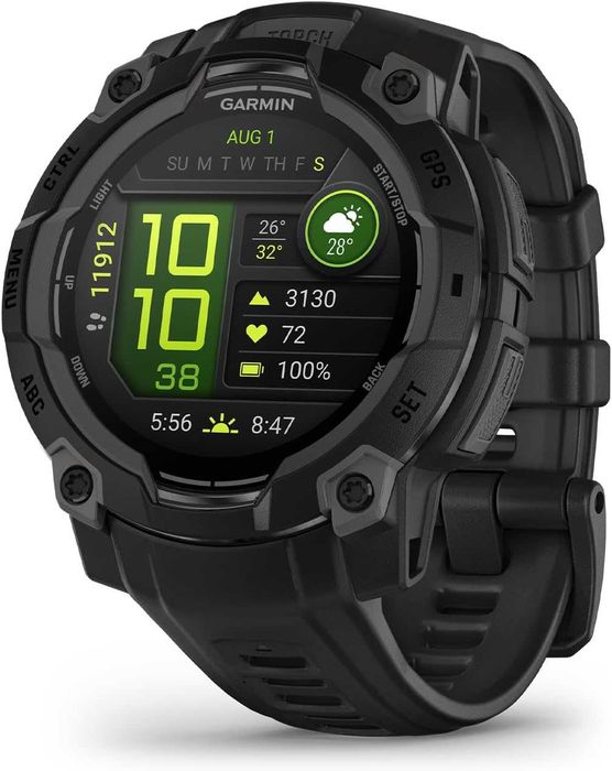 Garmin Instinct 3 AMOLED 45 mm Black