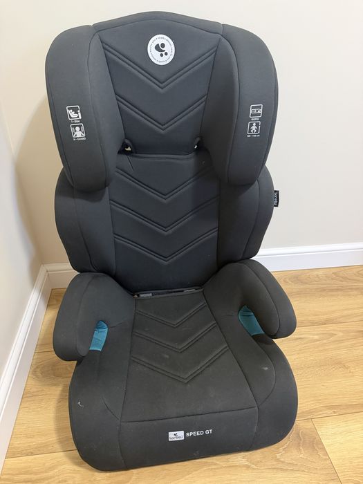 Scaun auto pentru copii  Speed GT, i-Size, Isofix, 2 in 1, transformabil in inaltator auto, tetiera reglabila multiple pozitii, 3-12 Ani, 100-150 cm