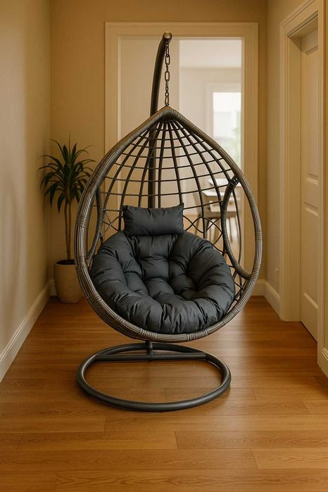 Люлка-градинска люлка -висяща, тип яйце-гнездо