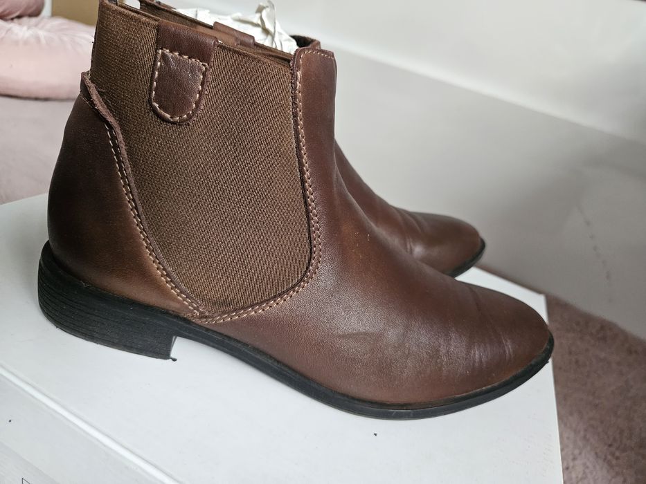 Ghete Sergio Bardi marimea 37 piele gen Zara, Mango, Musette